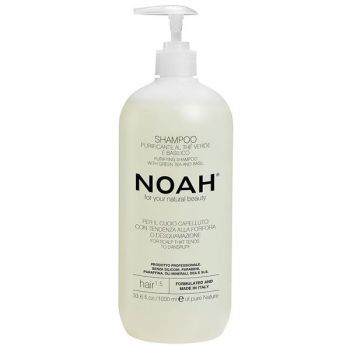 Sampon Natural Purifiant cu Ceai Verde pentru Par cu Matreata 1.5 Noah, 1000ml de firma original