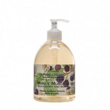 Sapun Lichid Hidratant cu Mure, Mosc si Ulei de Jojoba Florinda La Dispensa, 500 ml