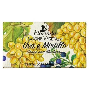 Sapun Vegetal cu Struguri si Afine Florinda La Dispensa, 100 g