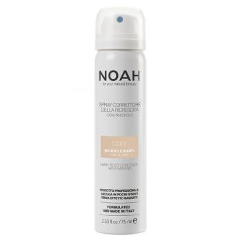 Spray Corector cu Vitamina B5 pentru Acoperirea Radacinii Parului Blond Deschis Noah, 75ml