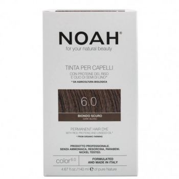 Vopsea de Par Naturala Blond Inchis, 6.0 Noah