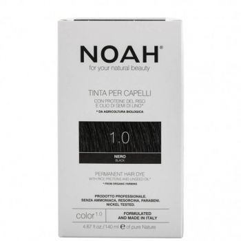 Vopsea de Par Naturala Negru 1.0 Noah