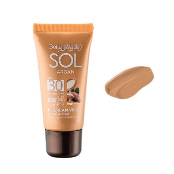 BB cream hidratant, cu ulei de Argan, SPF30