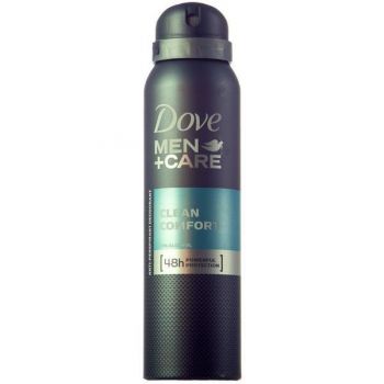Deodorant antiperspirant spray, Dove, Men +Care, Clean Comfort, 150 ml