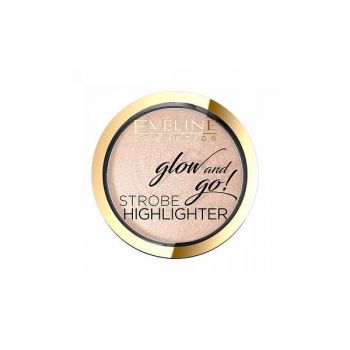 Iluminator pentru fata, Eveline Cosmetics, Glow And Go Strobe Highlighter, 02