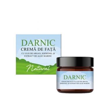 Crema fata Darnic cu Ulei De Argan, Sofranel si Alge Marine 30ml