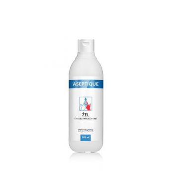 Gel antibacterian pentru maini, Organique, 500 ml