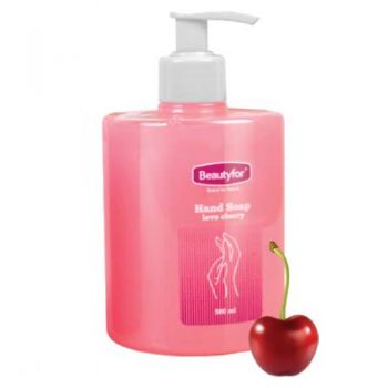Sapun Lichid Aroma Cirese - Beautyfor Hand Soap Cherry, 500ml de firma original