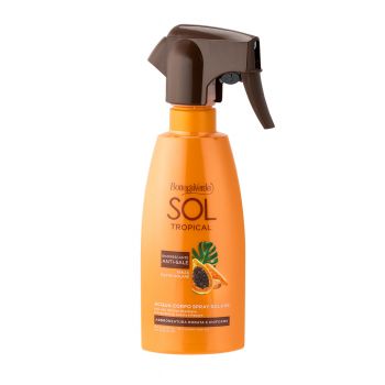 Spray pentru intensificarea bronzului, cu ulei de nuci braziliene, extract de morcovi si papaya