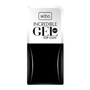 Top Coat Incredible Gel Wibo, 8.5 ml