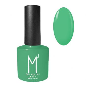 Oja semipermanenta 3 in 1, MJ Gel Polish, Nuanta 086 Fresh Green, 10 ml la reducere