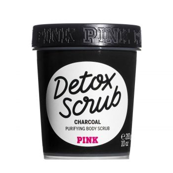 PINK DETOX SCRUB CHARCOAL -PURIFYING BODY SCRUB 283 gr ieftina