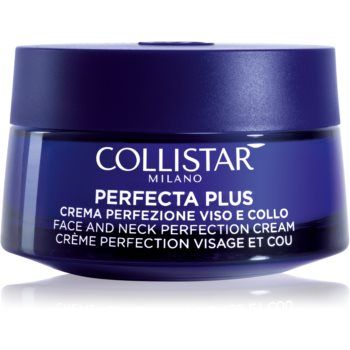 Collistar Perfecta Plus Face and Neck Perfection Cream crema remodelatoare pentru față și gât