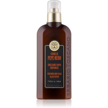 Erbario Toscano Cuore di Pepe Nero balsam de corp parfumat pentru barbati Erbario Toscano Cuore di Pepe Nero balsam de corp parfumat pentru barbati