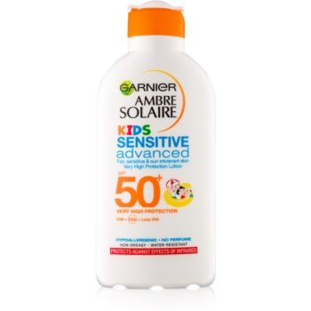 Garnier Ambre Solaire Resisto Kids lapte protector pentru copii SPF 50+