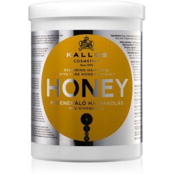 Kallos Honey masca pentru hidratare intensa pentru păr uscat și deteriorat ieftina