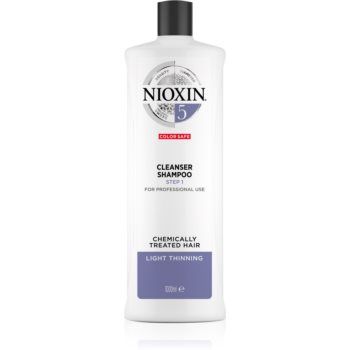 Nioxin System 5 Color Safe Cleanser Shampoo sampon de curatare pentru par vopsit