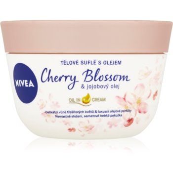 Nivea Cherry Blossom & Jojoba Oil souffle pentru corp de firma originala