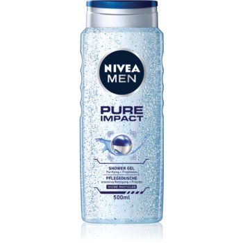NIVEA MEN Pure Impact Gel de duș pentru bărbați