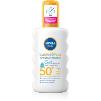 Nivea Sun Kids spray pentru protectie solara pentru copii SPF 50+