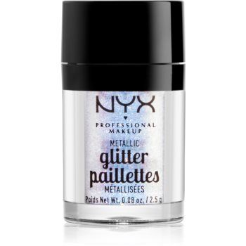 NYX Professional Makeup Glitter Goals sclipici metalic pentru față și corp