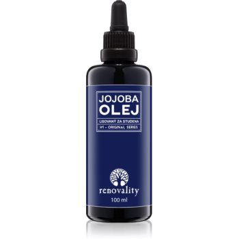 Renovality Original Series Cold-Pressed Jojoba Oil ulei facial pentru tenul uscat