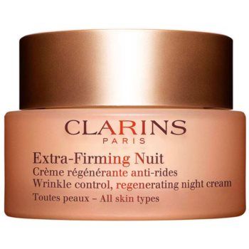 Clarins Extra-Firming Night cremă de noapte pentru fermitate cu efect de regenerare pentru toate tipurile de ten