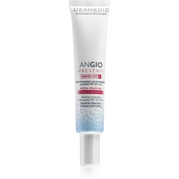 Dermedic Angio Preventi crema corectoare pentru piele sensibila si inrosita