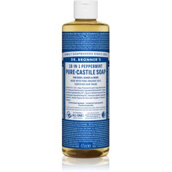 Dr. Bronner’s Peppermint săpun lichid universal