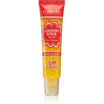 FlosLek Laboratorium Lip Care exfoliant din zahar de buze de firma original