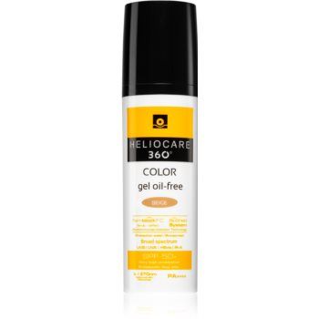 Heliocare 360° Color Gel Oil-Free gel protector nuanțator SPF 50+
