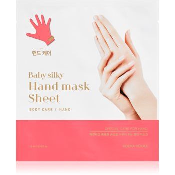 Holika Holika Baby Silky Hand manusi pentru tratament