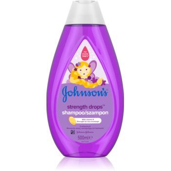 Johnson's® Strenght Drops sampon fortifiant pentru copii
