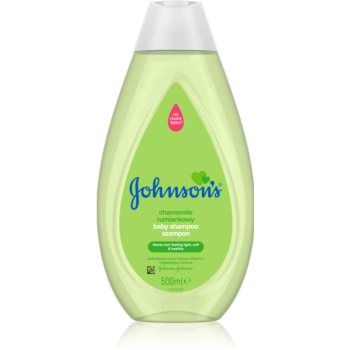Johnson's® Wash and Bath șampon fin, pentru nou-născuți și copii cu musetel