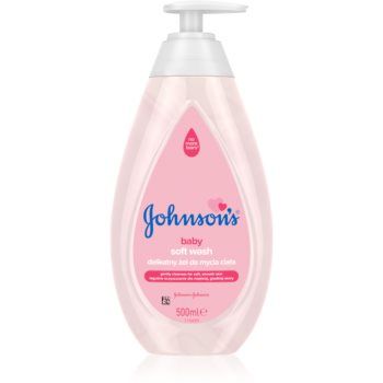 Johnson's® Wash and Bath Gel de curatare delicat