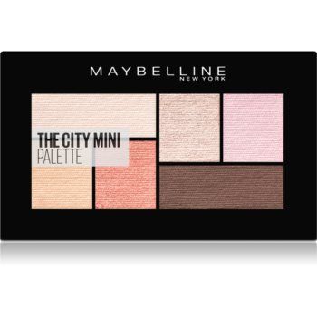 Maybelline The City Mini Palette paletă cu farduri de ochi