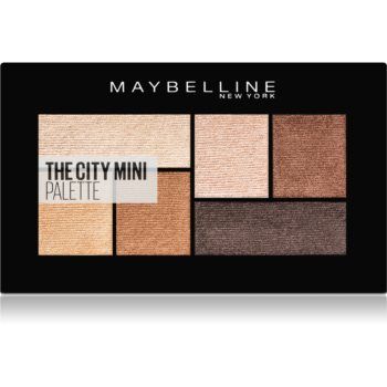 Maybelline The City Mini Palette paletă cu farduri de ochi