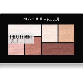 MAYBELLINE NEW YORK The City Mini Palette paletă cu farduri de ochi