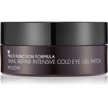 Mizon Multi Function Formula Snail Masca pentru ochi pentru reducerea cearcanelor cu aur