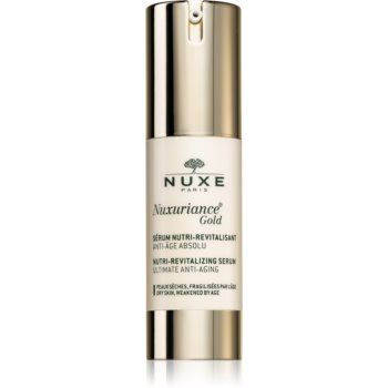 Nuxe Nuxuriance Gold Ser facial revitalizant cu efect de nutritiv