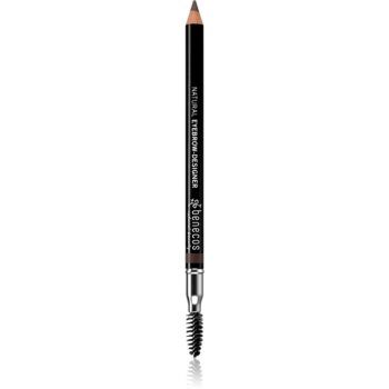 Benecos Natural Beauty creion dermatograf cu două capete pentru sprâncene cu pensula ieftin