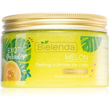 Bielenda Exotic Paradise Melon Exfoliant hidratant din zahar