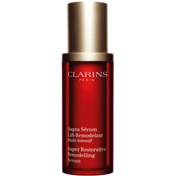 Clarins Super Restorative Remodelling Serum Ser activ pentru a netezi conturul feței