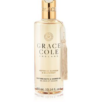 Grace Cole Nectarine Blossom & Grapefruit Calmant Baie & Gel de dus Grace Cole Nectarine Blossom & Grapefruit Calmant Baie & Gel de dus