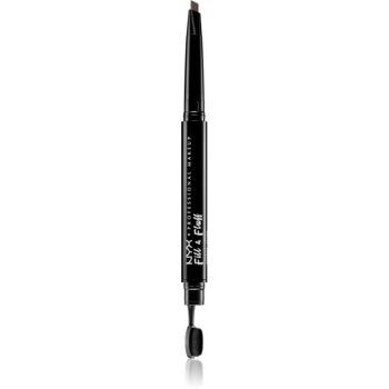 NYX Professional Makeup Fill & Fluff pomadă pentru sprâncene in creion