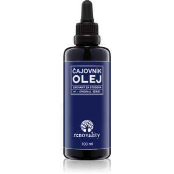 Renovality Original Series Tea tree oil ulei din arbore de ceai, presat la rece pentru ten matur