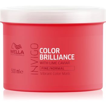 Wella Professionals Invigo Color Brilliance masca hidratanta pentru par fin si normal