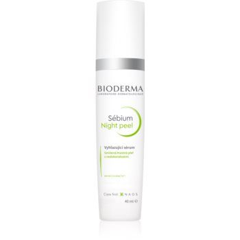 Bioderma Sébium Night Peel ser exfoliant de netezire impotriva imperfectiunilor pielii