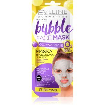 Eveline Cosmetics Bubble Mask mască cu efect de curățare