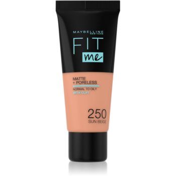 Maybelline Fit Me! Matte+Poreless machiaj mat pentru piele normală și grasă